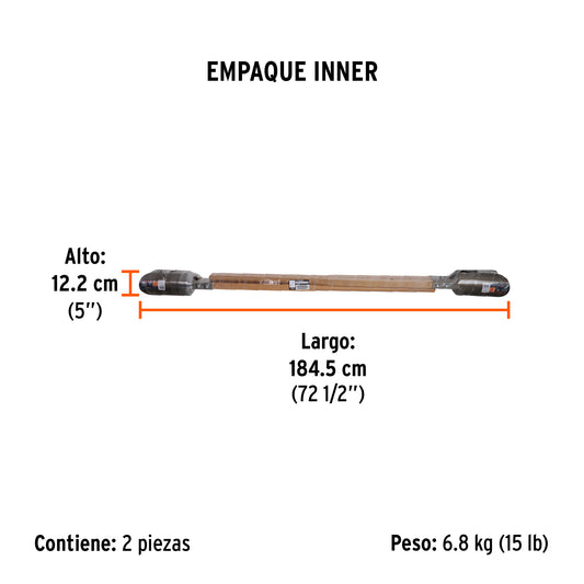 Cavador mangos de madera 48', Truper