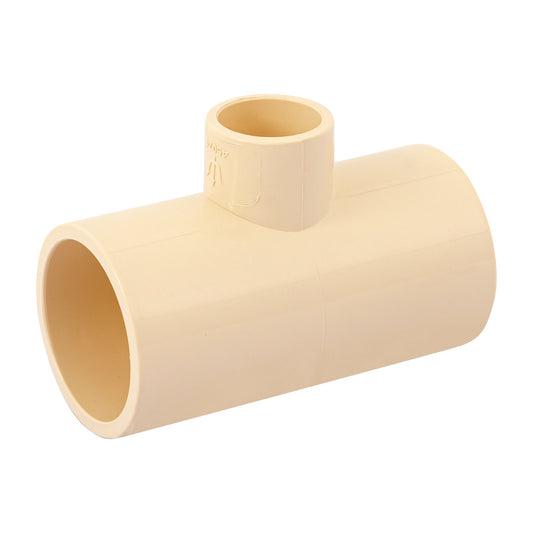 Tee reducida central de CPVC 1' x 1' x 1/2', FOSET