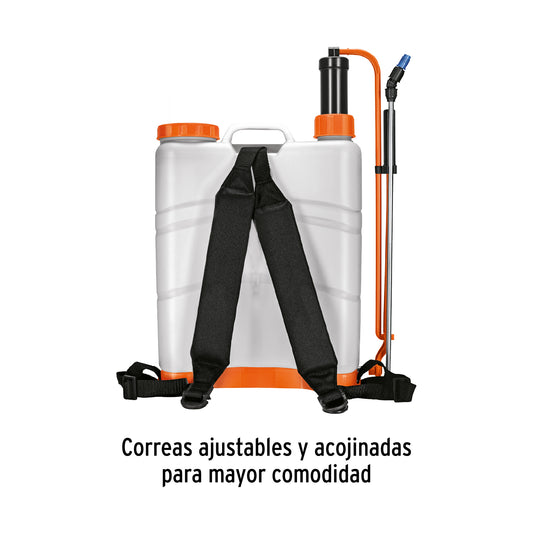 Fumigador de 20 L manual de mochila, Truper