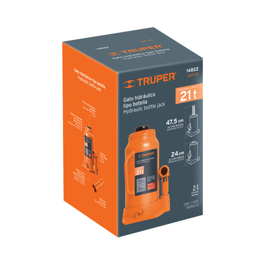 Gato hidráulico de botella de 21Ton, Truper