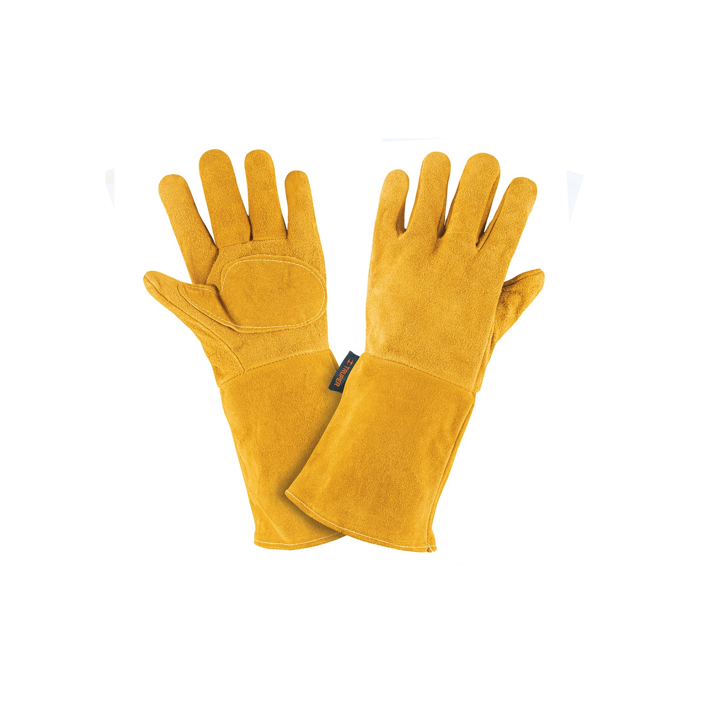 Guantes de carnaza, largos, unitalla, TRUPER