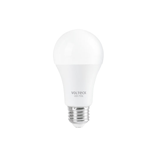 Lámpara LED tipo bulbo A19 10 W con sensor de luz, Volteck