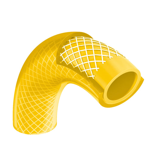 Manguera para gas, PVC amarilla, 3/8'flare, 4 m, FOSET