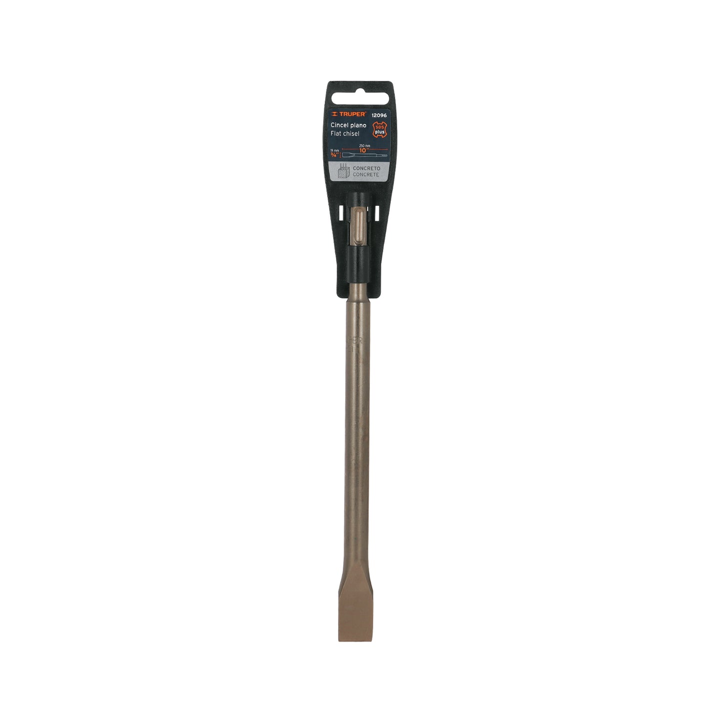 Cincel plano delgado SDS Plus 3/4' x 10', Truper