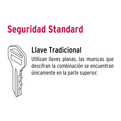 Cerradura manija 'Turín' p/recámara cromo mate, cil latón