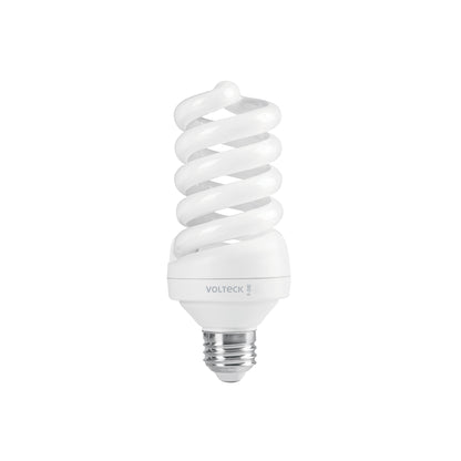 Lámpara espiral T4 24 W luz de día en blíster, Volteck