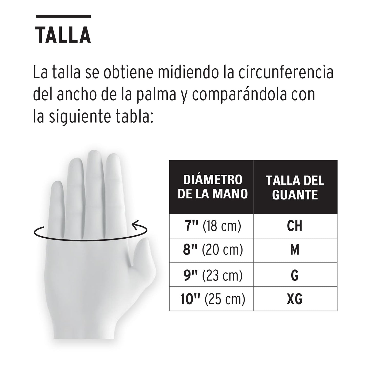 Guantes de carnaza, usos generales, G, TRUPER