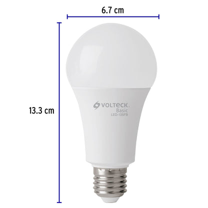 Pack de 4 lámparas LED A19 16 W (equiv. 100 W), luz de día