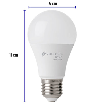 Pack de 4 lámparas LED A19 10 W (equiv. 75 W), luz de día