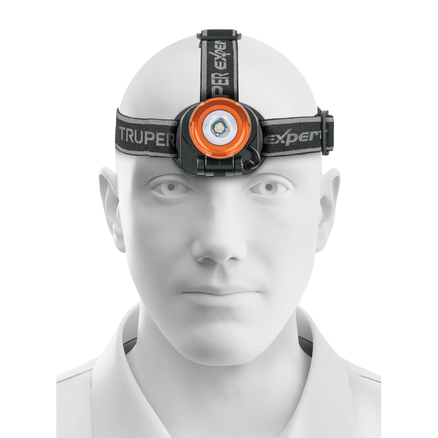 Linterna de minero LED 80 lm, recargable, TRUPER EXPERT