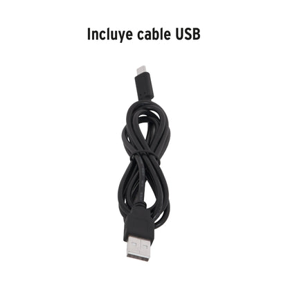 Linterna de minero LED 80 lm, recargable, TRUPER EXPERT