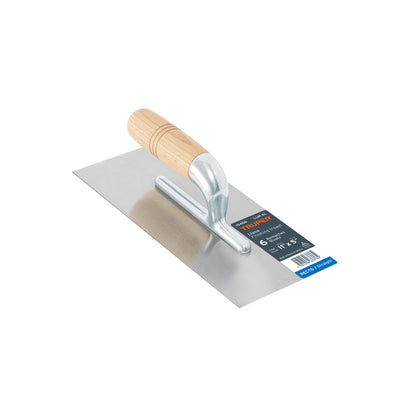 Llana 11' canto recto, 6 remaches, mgo madera, Truper