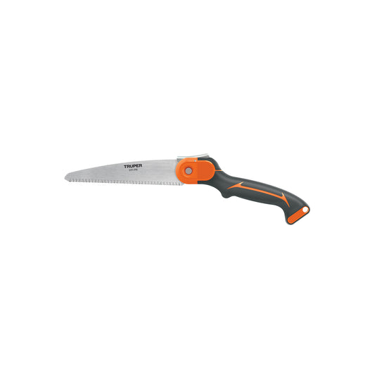Serrucho plegable 7' hoja recta 11 DPP mango plástico,Truper