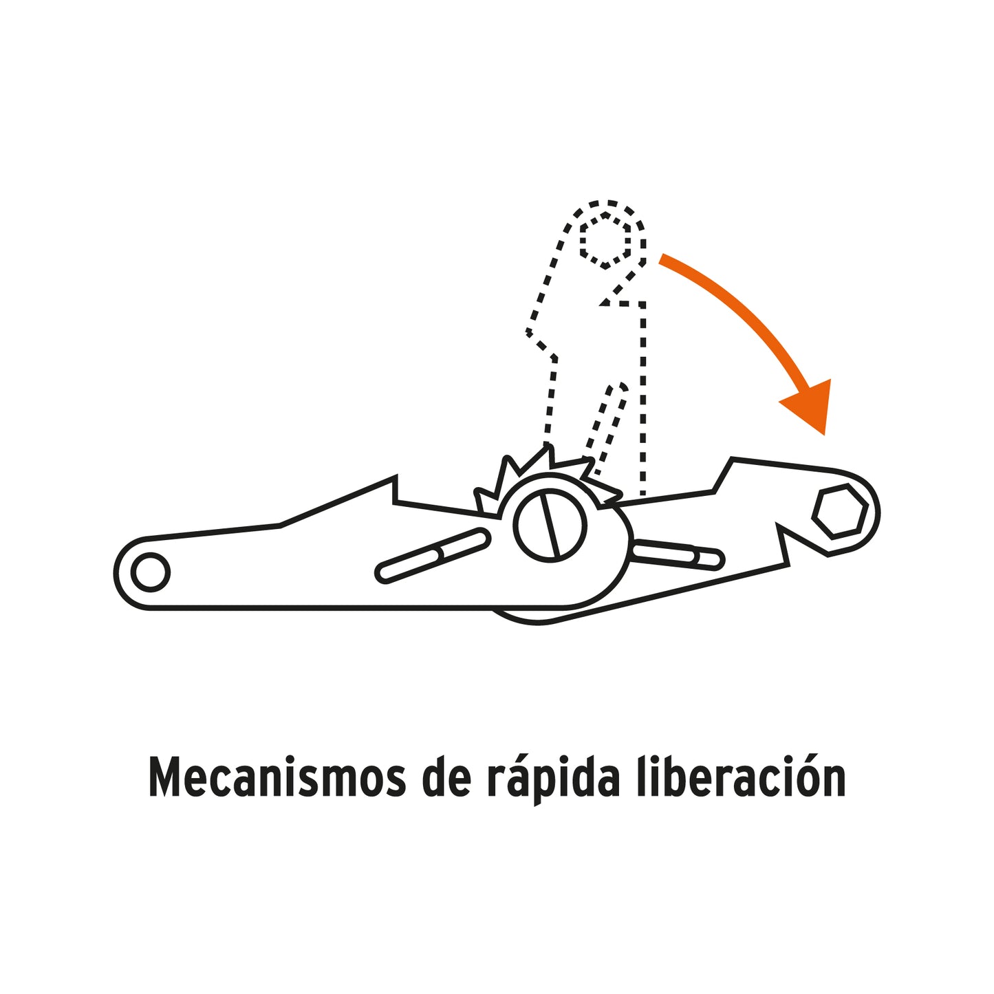 Sujetador con matraca carga máxima 3000 kg, Truper